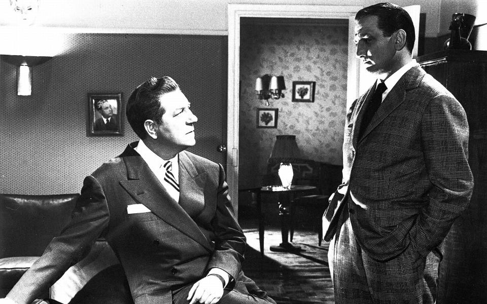  Jean Gabin and Lino Ventura in Touchez pas au grisbi - Alamy