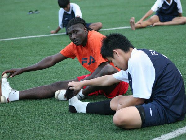 Alassane also founded the A-Stars Soccer Academy in 2011 although the business appears to no longer be in operation. (PHOTO: Facebook / A-Stars Soccer Academy)