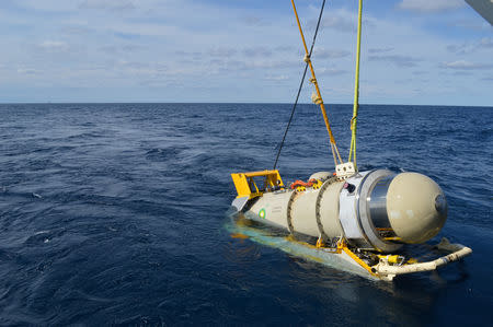 BP's Wolfspar seismic source device is pictured at Mad Dog oil field in the deepwater Gulf of Mexico, January 19, 2018. BP/Handout via REUTERS