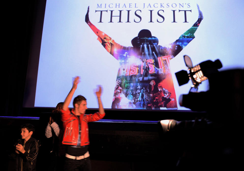 Michael Jackson's This Is It Paris Premiere 2009