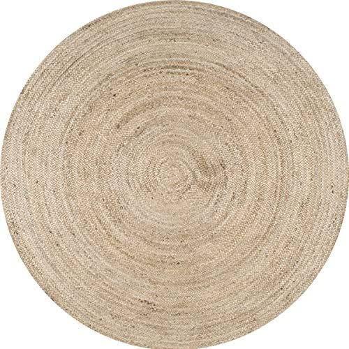 Rigo Hand Woven Farmhouse Jute Area Rug