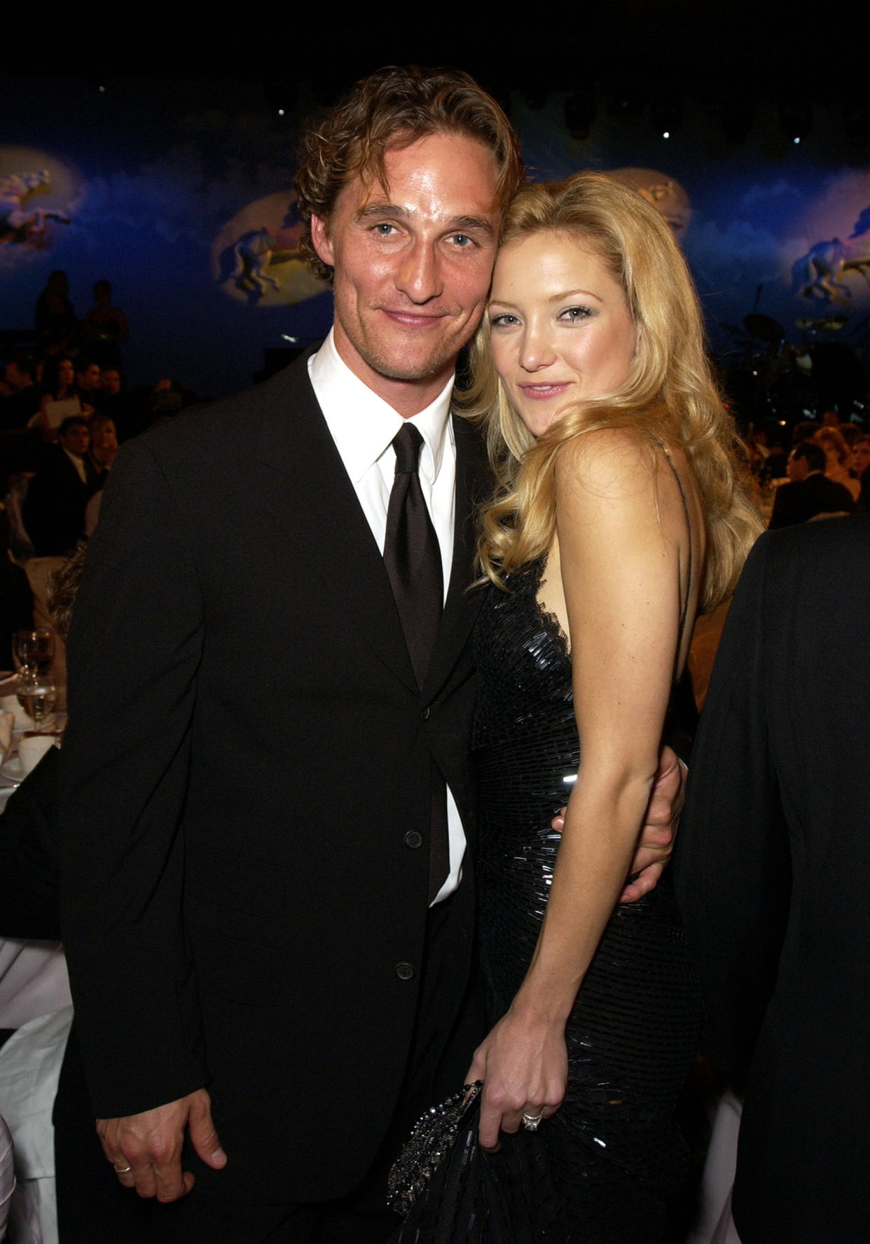 Matthew McConaughey and Kate Hudson at The 15th Carousel Of Hope Ball  on Oct. 15, 2002. (Michael Caulfield Archive / WireImage)
