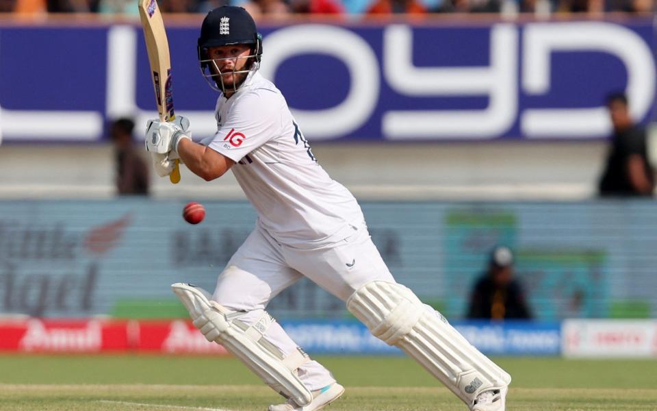 England's Ben Duckett in action