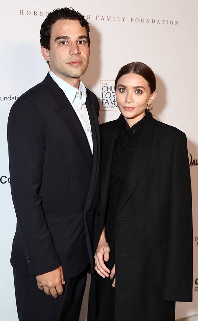 Ashley Olsen, Louis Eisner, YES 20th Anniversary Celebration