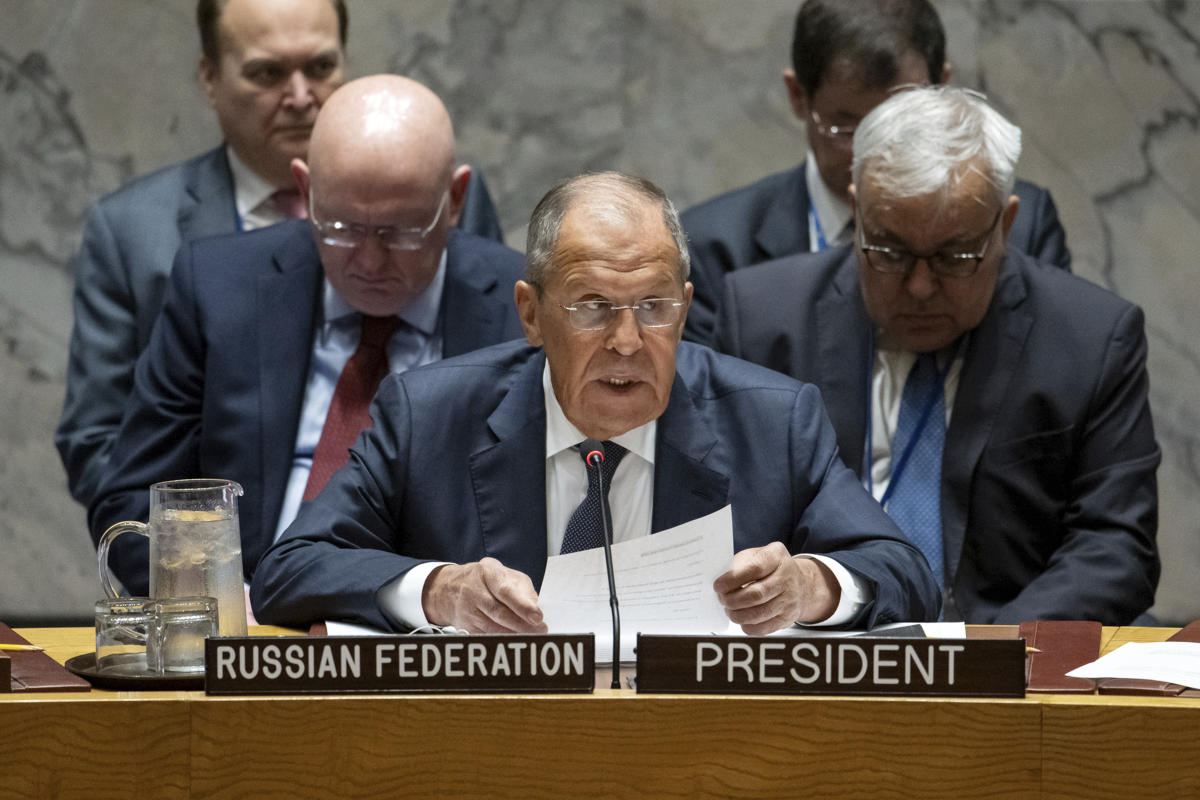 Russia holds a UN assembly about international cooperation. US calls it ‘hypocrisy’ after Ukraine invasion