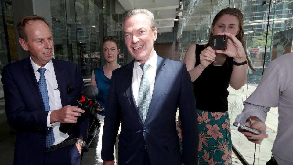 Christopher Pyne confirmed on Saturday he would retire at the next election. Source: AAP