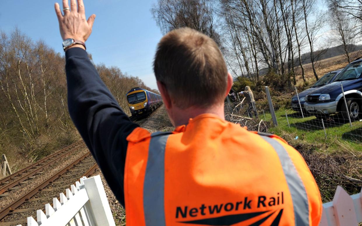 Issues that Network Rail says it could not have foreseen accounted for 40 per cent of delays