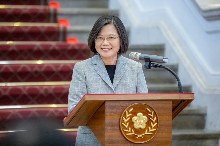 Tsai Ing-wen es presidenta de Taiwán desde mayo de 2016