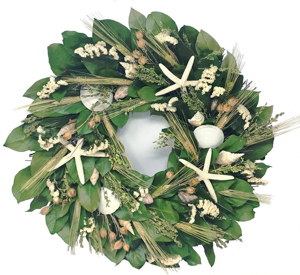 Nantucket Starfish Beach Wreath