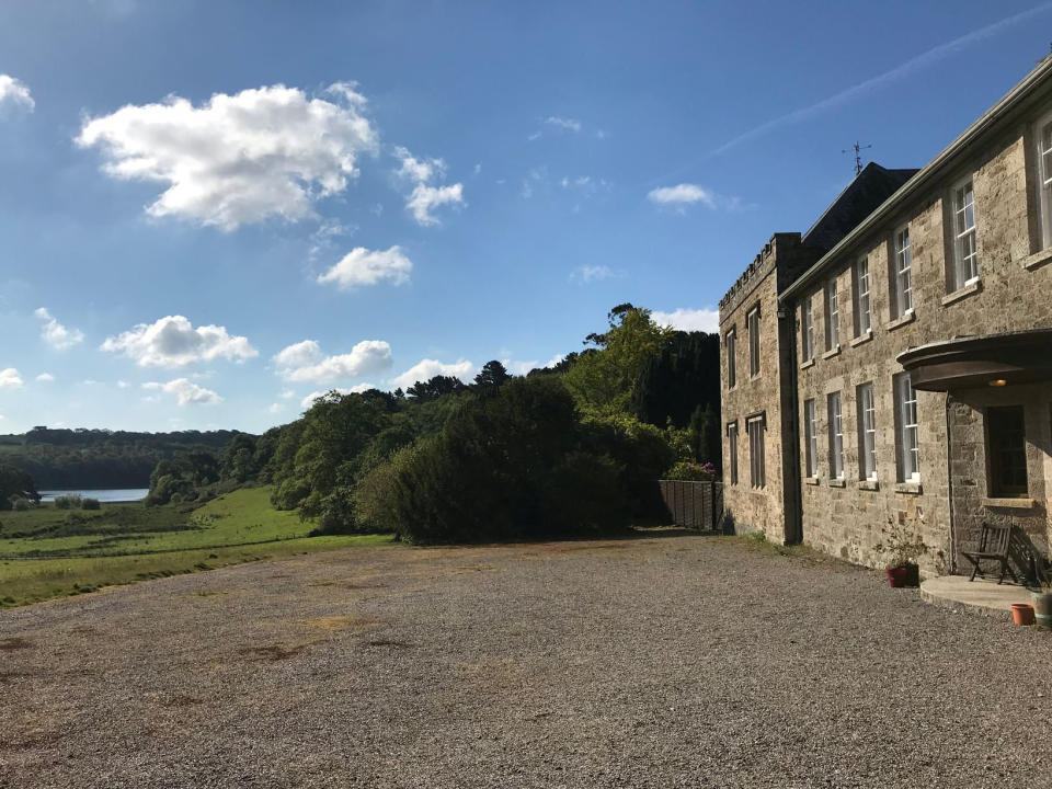 The stately home in Cornwall (Picture: SWNS)