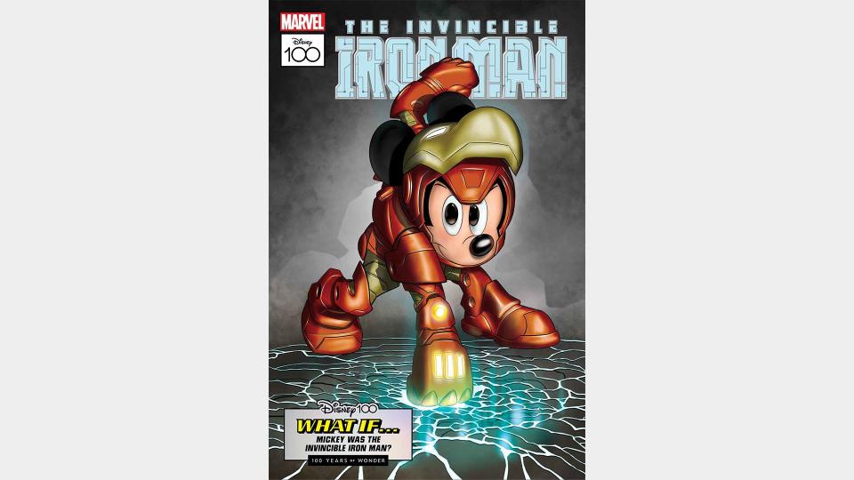 Mickey Mouse as Iron Man