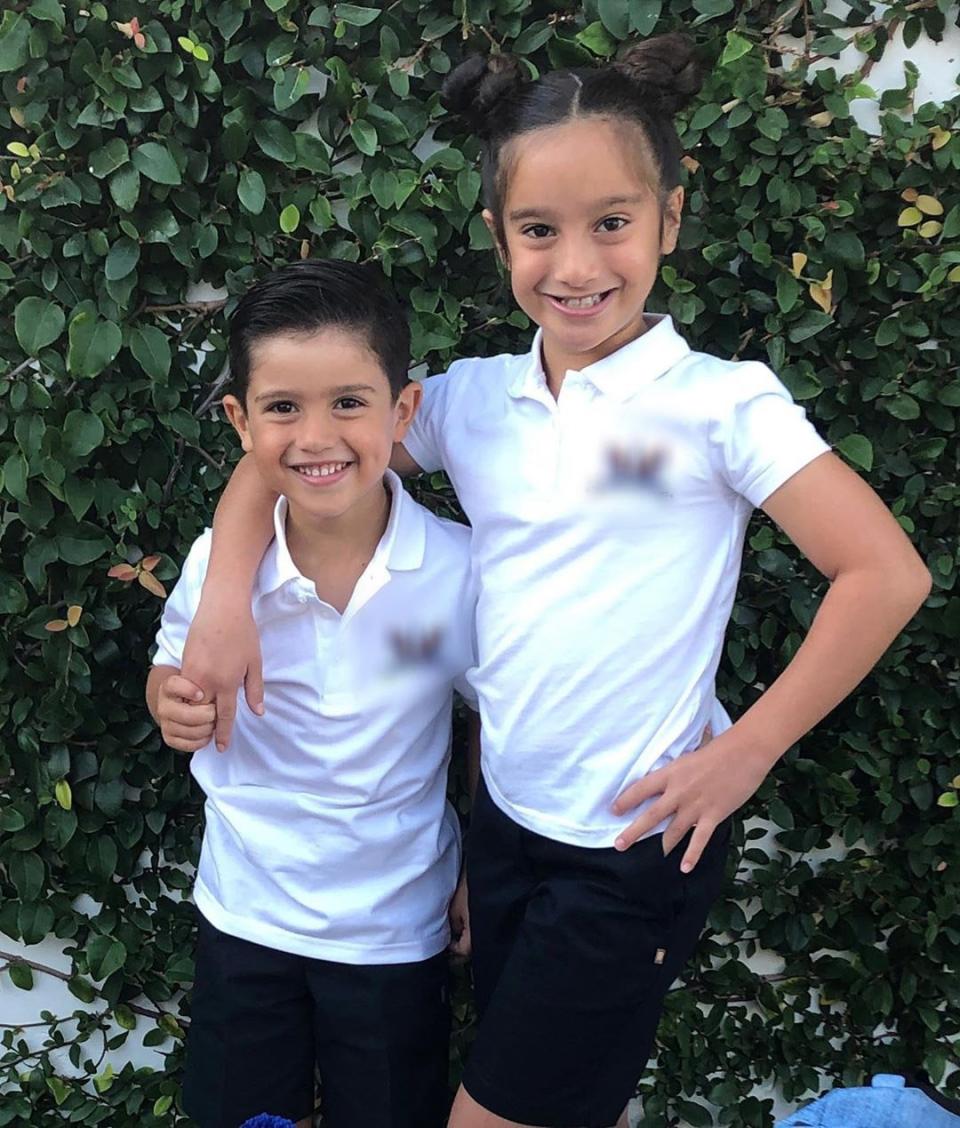 Mario and Courtney Lopez's Kids: Gia & Dominic