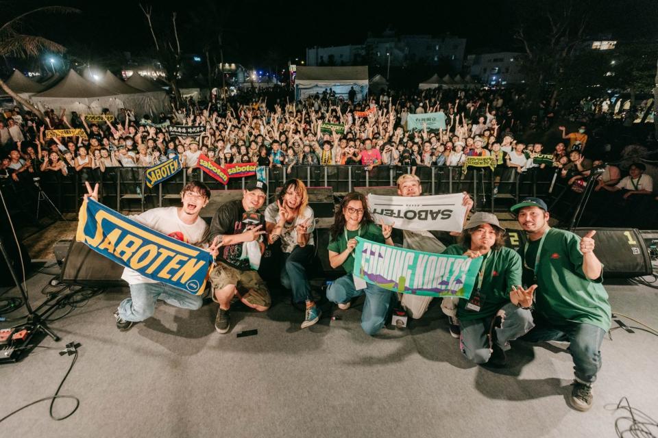 台灣祭與國際接軌，與日本音樂祭締結姐妹活動。（屏東縣傳播暨國際事務處提供）