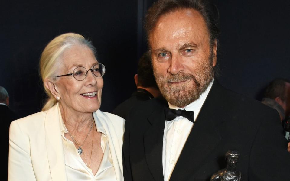 Vanessa Redgrave with her husband, the director Franco Nero. Nero said he would welcome Spacey back to work on his film