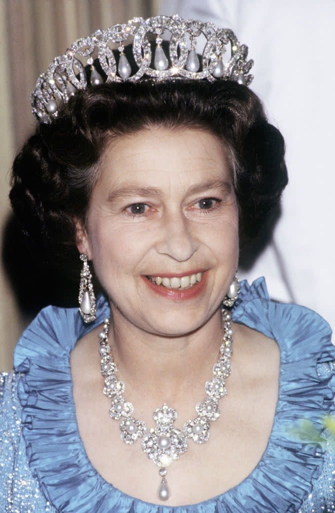 In the 1980s Queen Elizabeth is thought to have experimented with volume. (Getty Images)