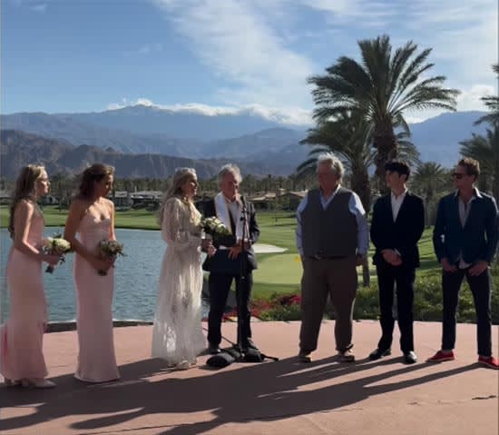 Boda de Joel Douglas, hermano de Michael Douglas