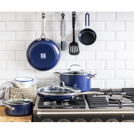 Blue Diamond cookware set (Credit: Walmart)