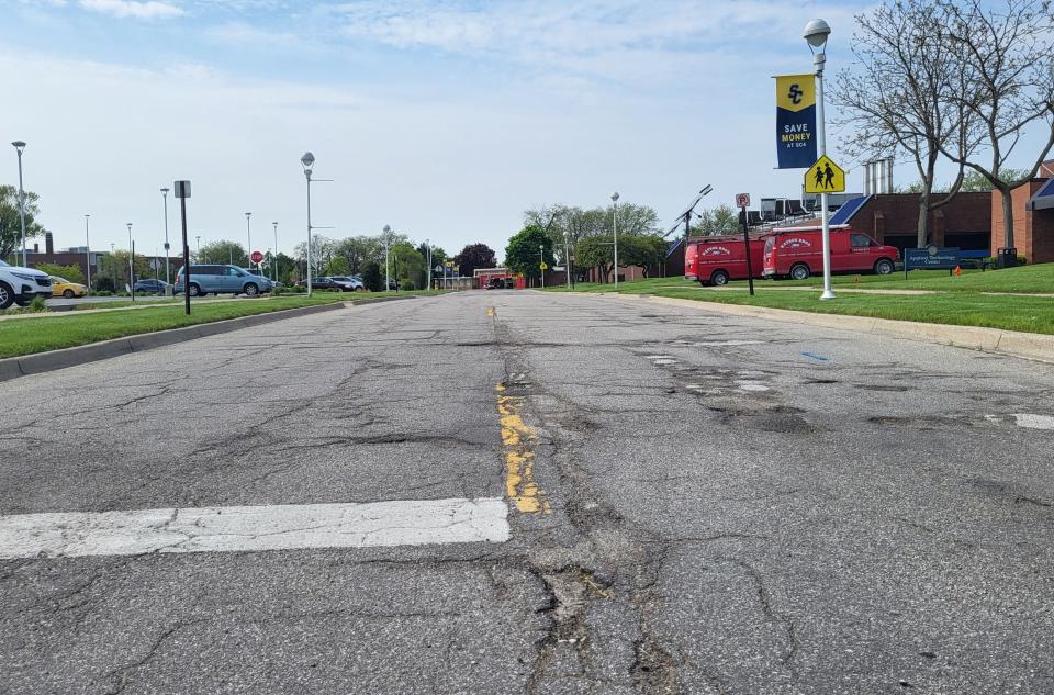 While three other segments of roadway were set for reconstruction and utility replacement, Stone Street south of Glenwood Avenue on SC4's campus was targeted for pavement removal in addition to work underground.