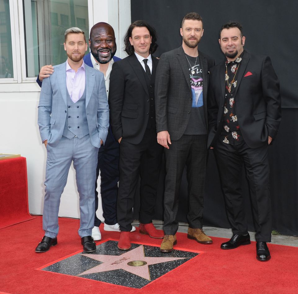 A mix-up led Google search results to list Shaquille O’Neal as a member of ‘NSync. Sorry, Joey Fatone! (Photo: Getty Images)