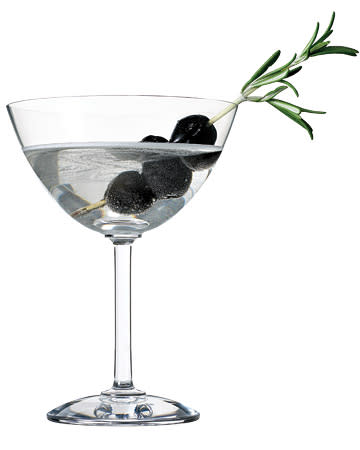 Olive Rosemary Martini