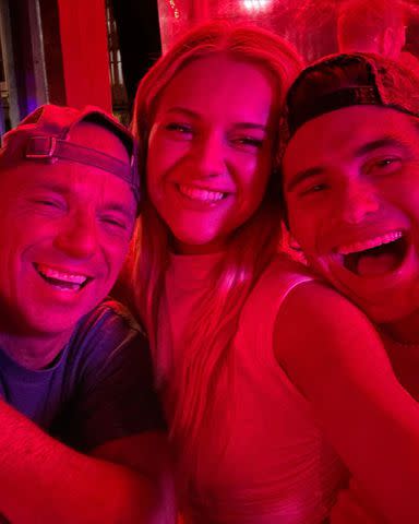 <p>Kelsea Ballerini/Instagram</p> Kenny Chesney, Kelsea Ballerini and Chase Stokes