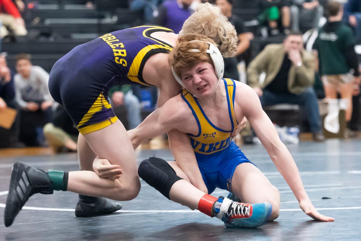 Northern Lebanon's Aaron Seidel is just a freshman but already has four titles to his name this season.