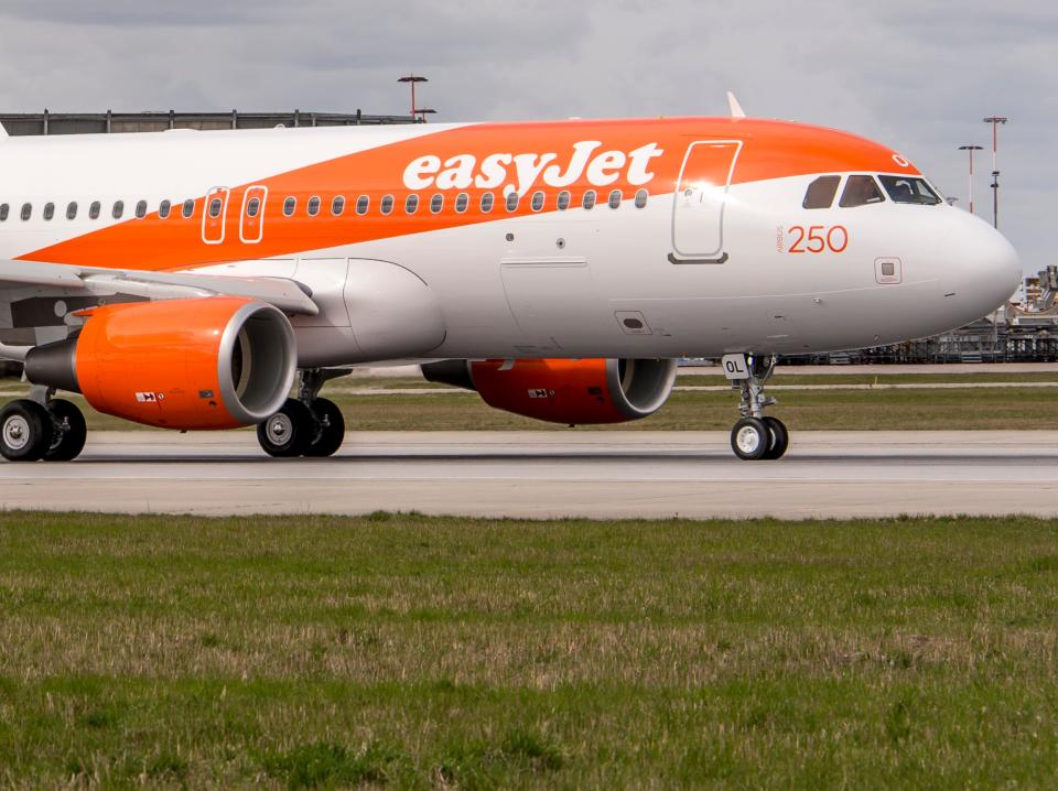 Flight plan? easyJet is waiting to find which nations are on the ‘green list' (easyJet)