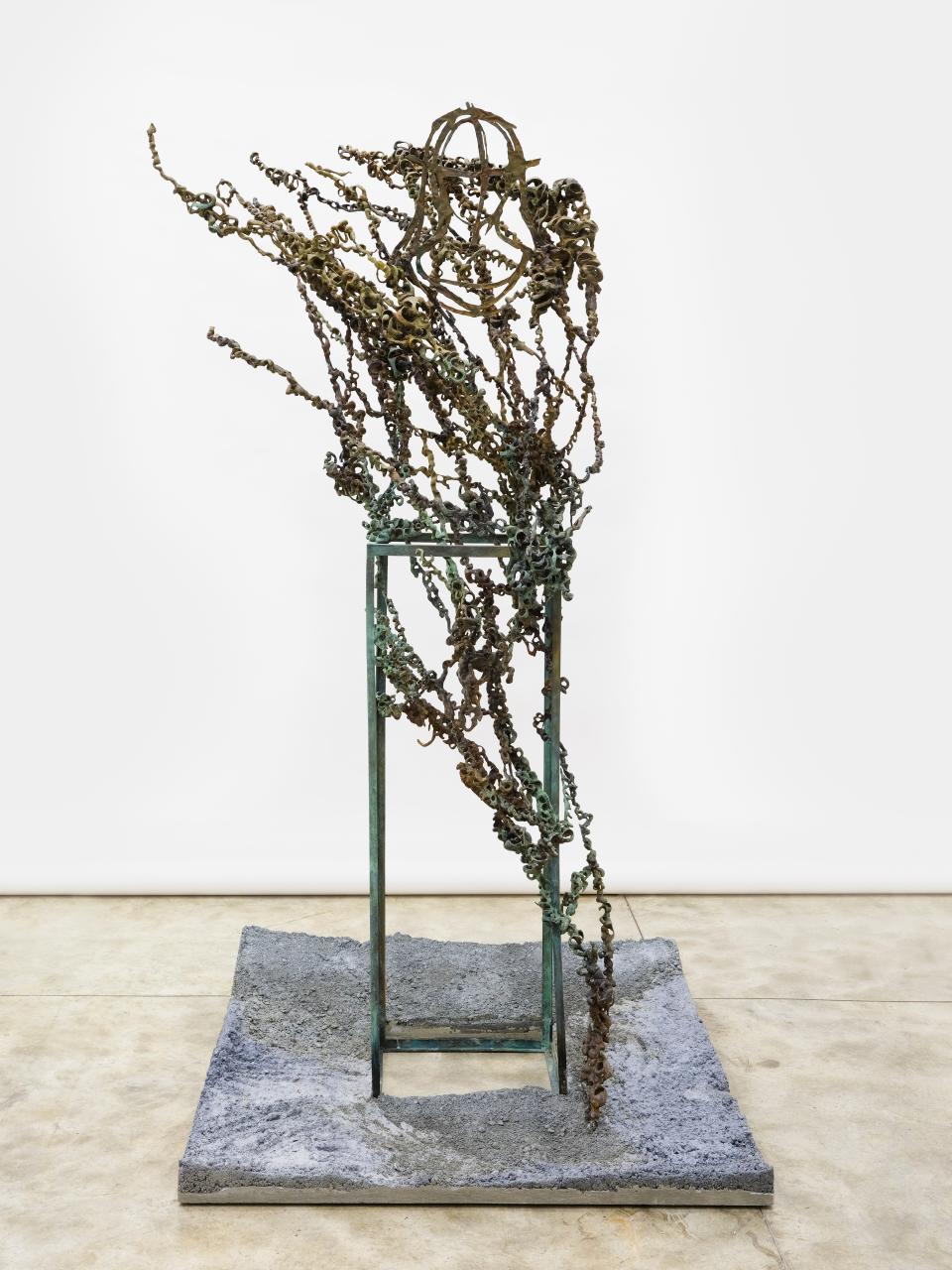 “Seed,” a 2003 bronze and concrete sculpture by Diana Al-Hadid is among the past Hermitage Artist Retreat fellows whose work is featured in the Sarasota Art Museum exhibit “Impact: Contemporary Artists at the Hermitage Artist Retreat.”