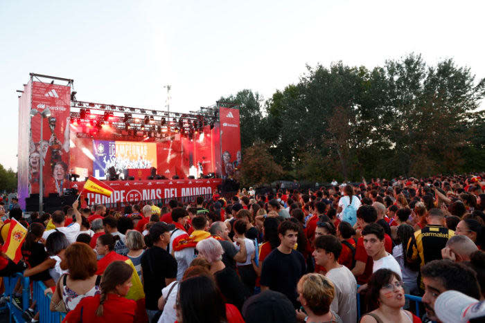 Celebracion de Copa del Mundo femenina