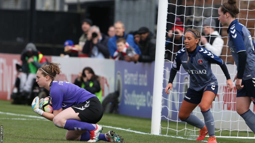 Katie Startup for Charlton Athletic