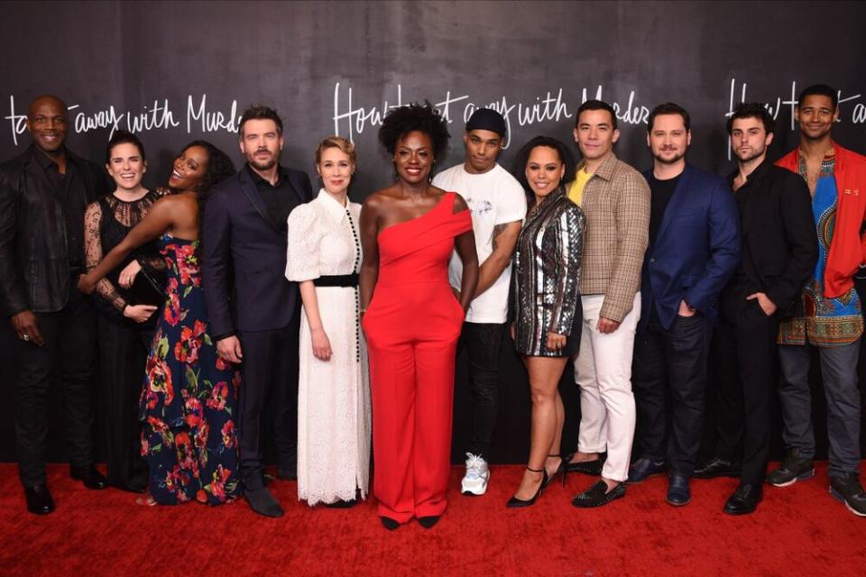 Viola Davis with cast of How to Get Away with Murder | Stewart Cook/ABC