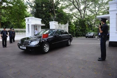 The woman was outside the Istana seeking help. (AFP file photo)