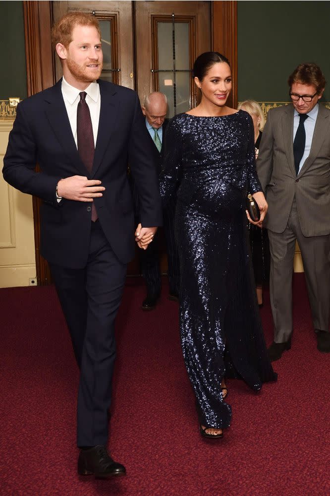 Prince Harry and Meghan Markle at Cirque du Soleil