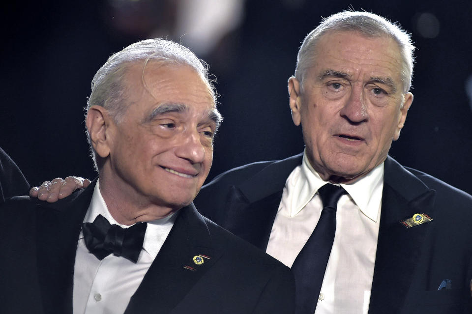 Martin Scorsese and Robert De Niro at 2023 Cannes