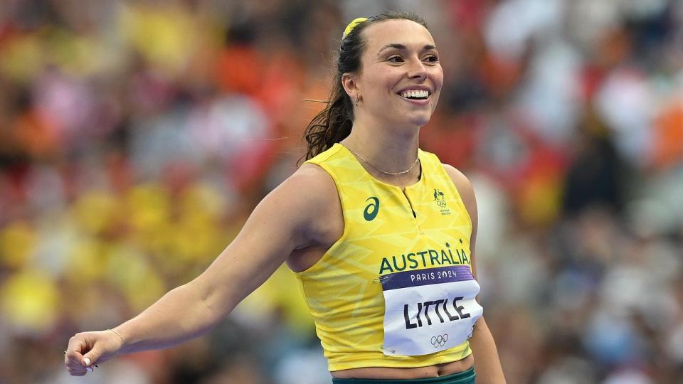 Michelle Jenneke crashes in Olympics 100m hurdles heat Yahoo Sport