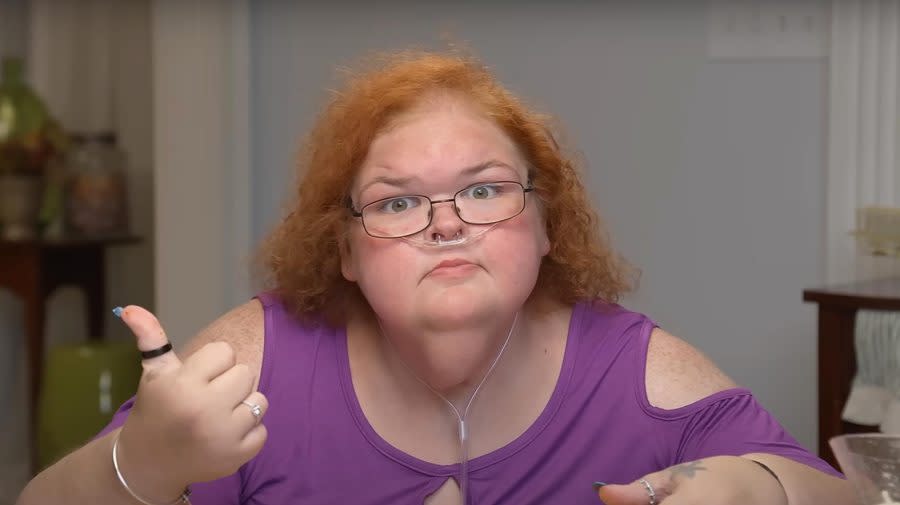 1000 Lb Sisters Tammy Slaton Reacts to Comments Made About Her Excess Skin Im Very Insecure