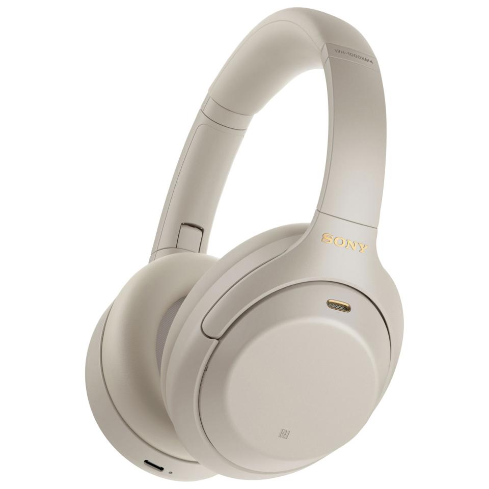Sony Over-Ear Noise Cancelling Bluetooth Headphones. Image via Best Buy.
