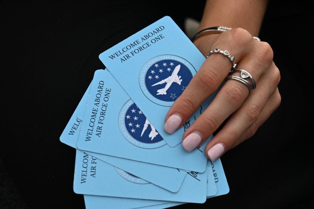 Air Force One-branded playing cards
