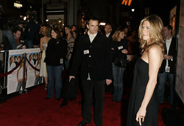 Jennifer Aniston at the LA premiere of Warner Bros.' Rumor Has It...