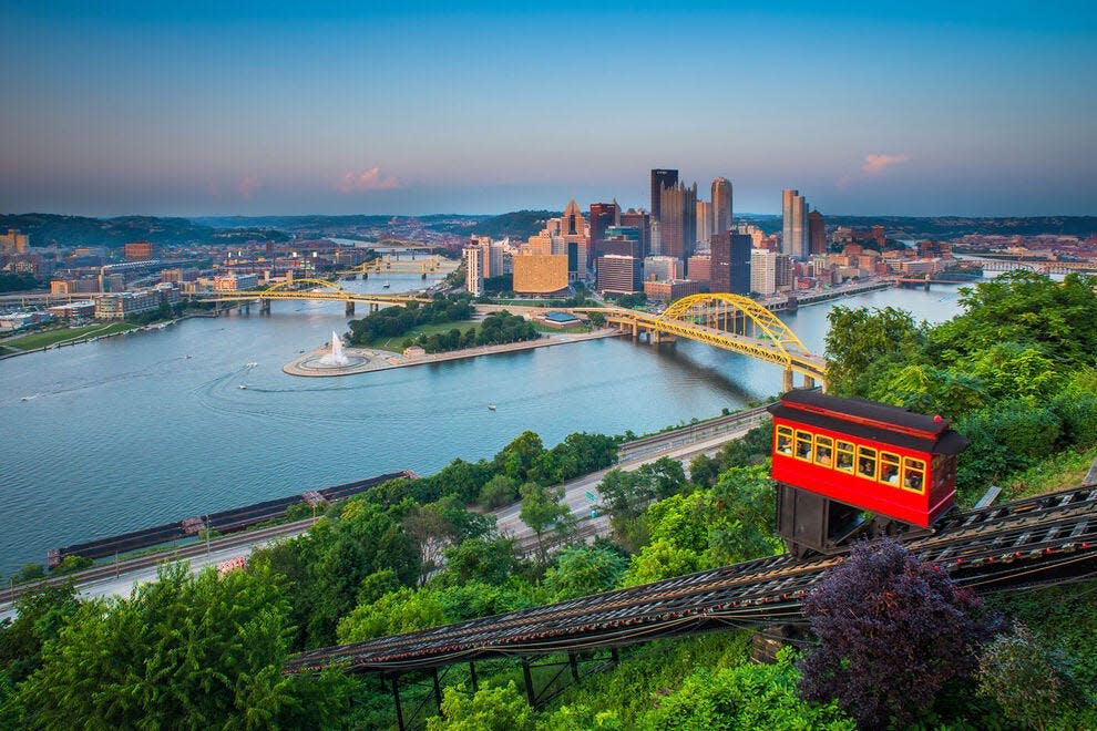 Don't forget to take a ride on the funicular while visiting Pittsburgh