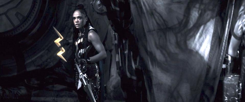 Tessa Thompson in "Thor: Love and Thunder."