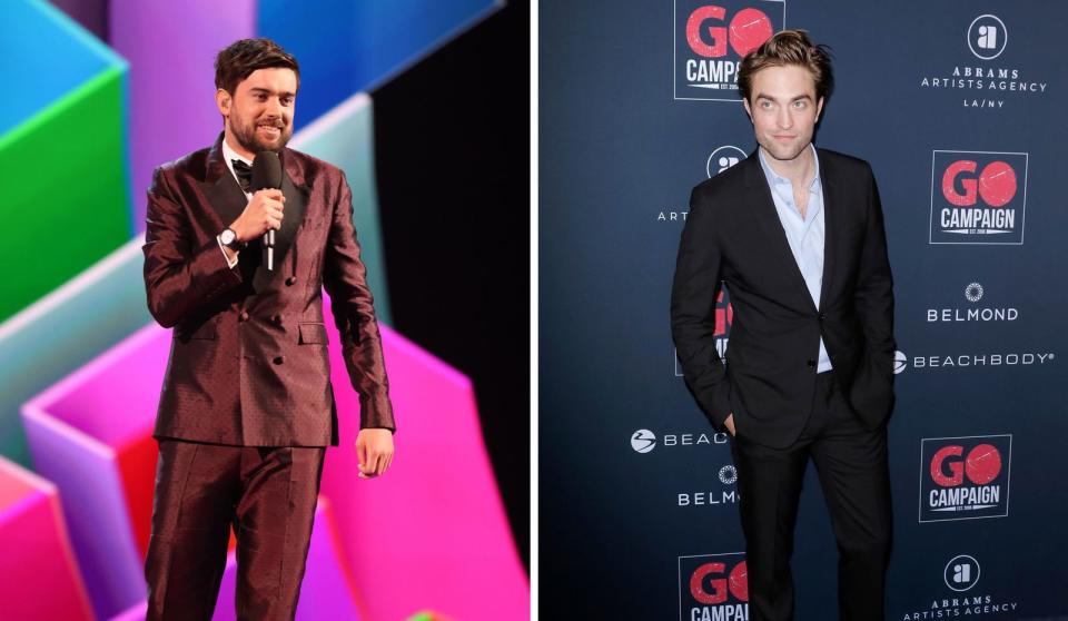 Jack Whitehall und Robert Pattinson