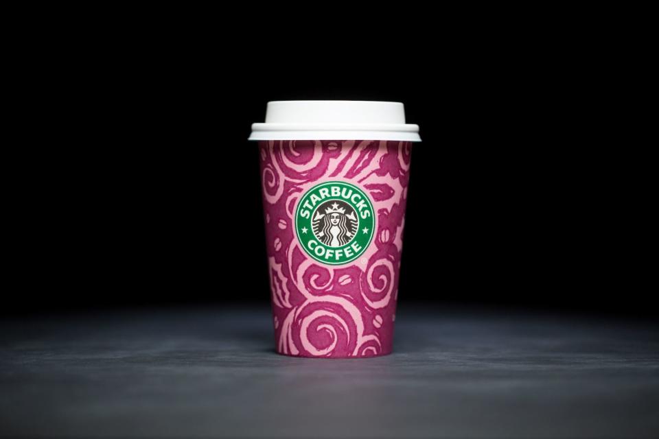 Starbucks holiday cups 1997