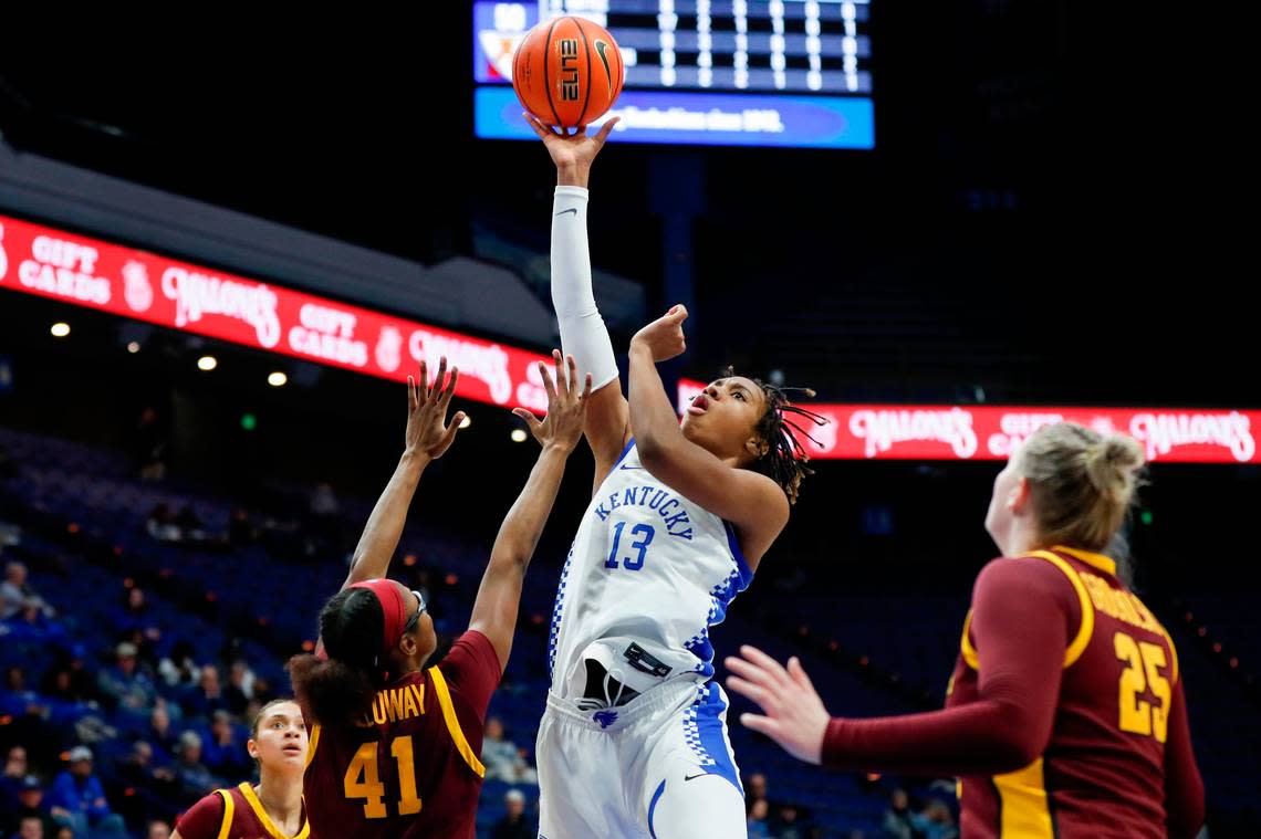 Ajae Petty was the first player on UK’s current roster to announce her intention to transfer but there could be more considering Kentucky is undergoing a coaching change. Silas Walker/swalker@herald-leader.com