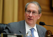 Chairman of the House Judiciary Committee Bob Goodlatte (R-VA) speaks during a hearing with U.S. Attorney General Rod Rosenstein on oversight of the Justice Department on Capitol Hill in Washington, U.S., December 13, 2017. REUTERS/Joshua Roberts