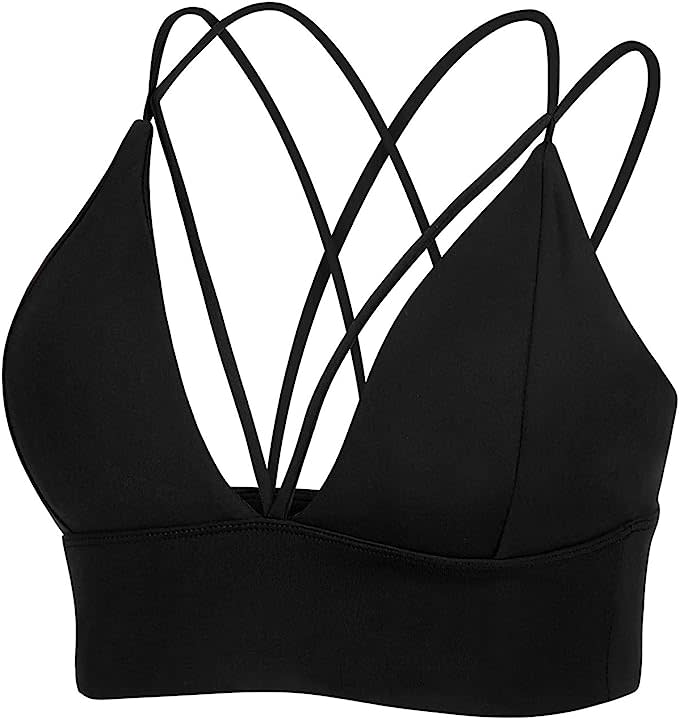 MotoRun Padded Strappy Sports Bra