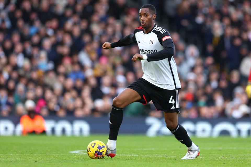 Exit: Fulham defender Tosin Adarabioyo is expected to sign for Chelsea soon (Getty Images)