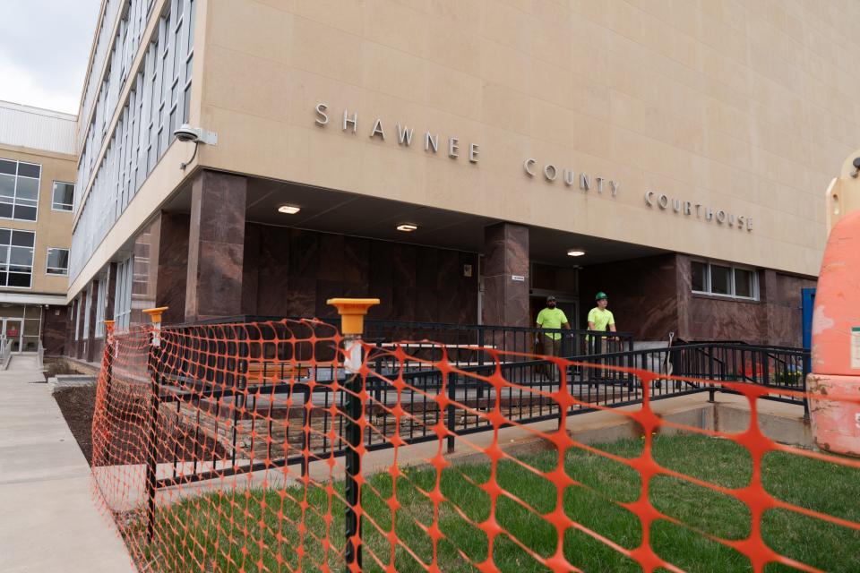 Building permits for renovations to the Shawnee County Courthouse, 200 S.E. 7th St., have totaled $10 million with the overall project cost at $14.48 million in federal COVID-19 relief money.