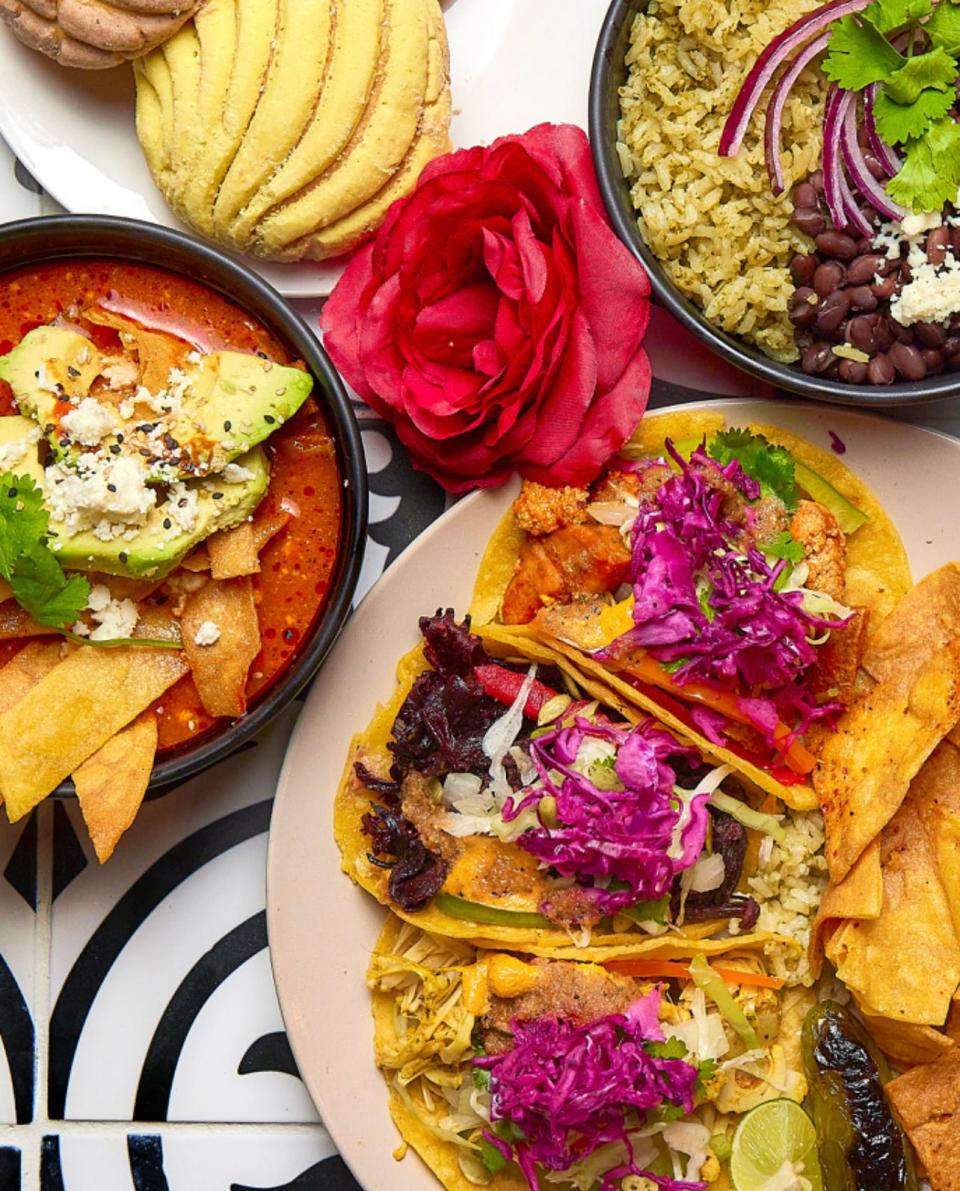 The Vegan Vato Mexican restaurant on D Street in downtown Victorville is billed as the only fully plant-based eatery in the High Desert.