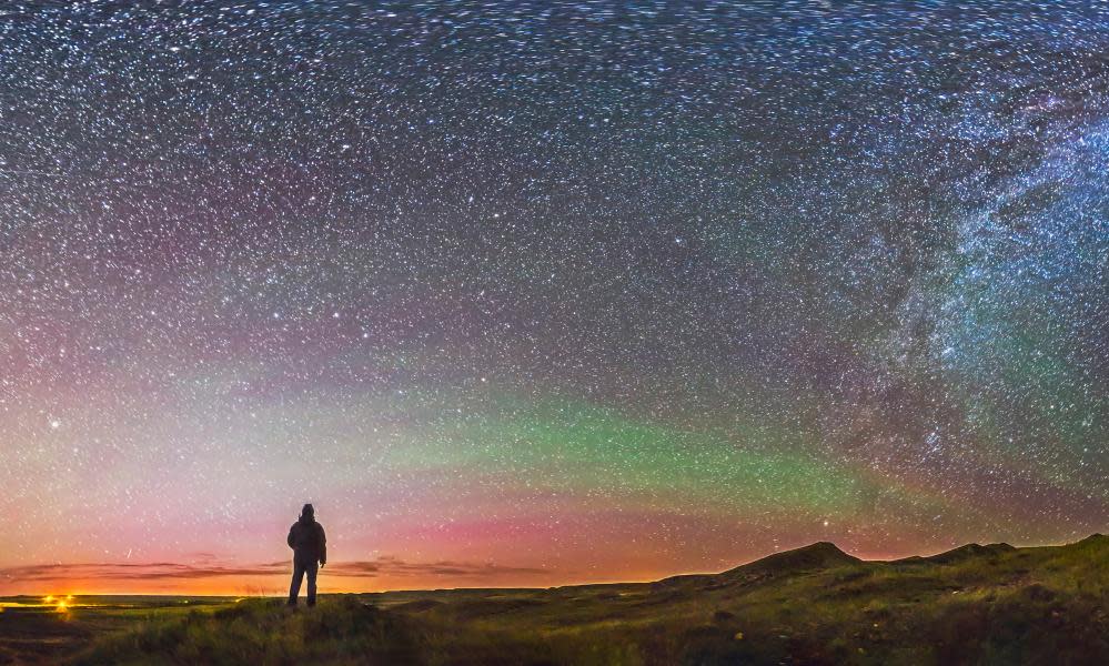 Under the stars at Grasslands national park, Canada.